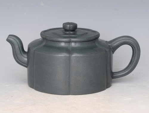 李军紫砂壶 梅花周盘 