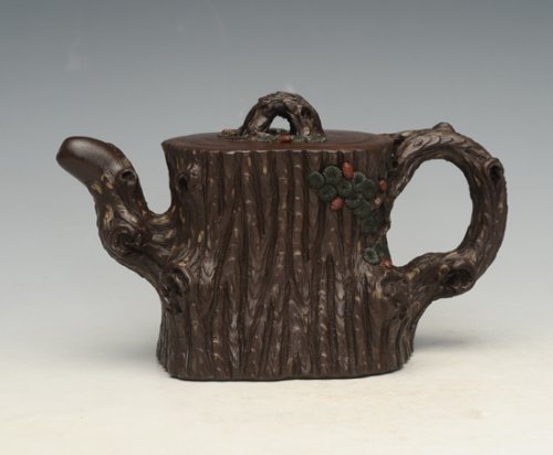 顾余根紫砂壶 高寿松   容量：250cc 