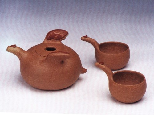 徐达明紫砂壶 平沙落燕套壶 