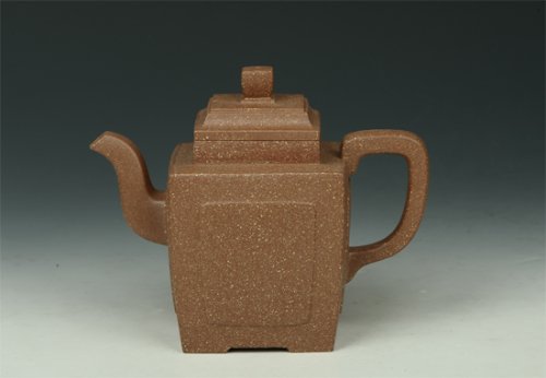 陈跃飞紫砂壶 魁方 