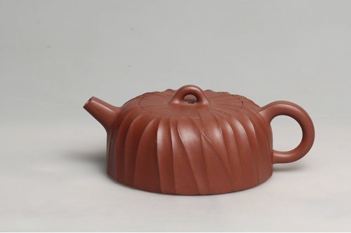 钱文英紫砂壶 线缕 