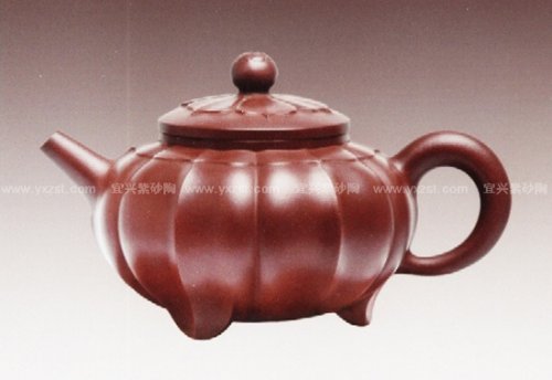 杨伟倩紫砂壶 菱花 