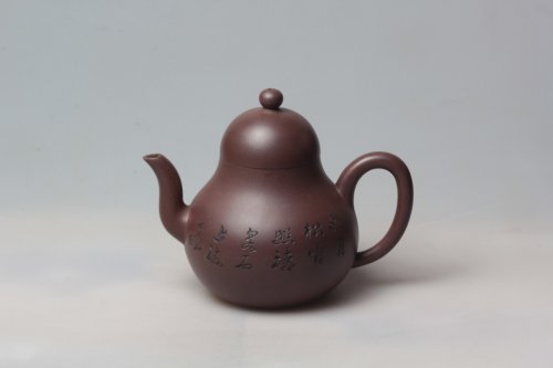 李彬紫砂壶 大思亭壶 