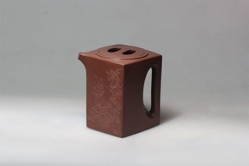 李霞紫砂壶 方正孺子 