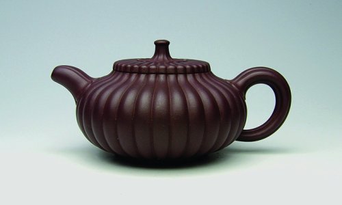 陆德祥紫砂壶 秋菊盛开 