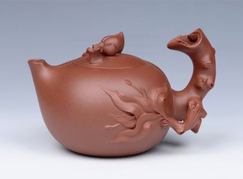 周惠初紫砂壶 寿桃 13000元 
