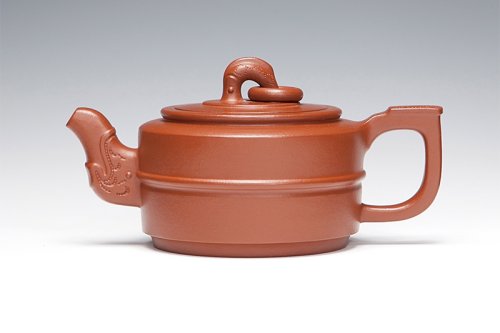 吴菊芳紫砂壶 集玉 