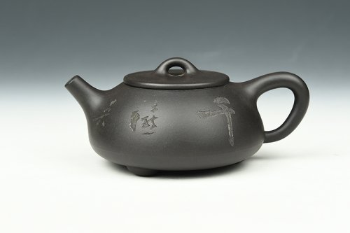 谈文俊紫砂壶 谈氏石瓢 
