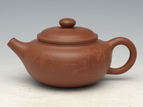 邹健紫砂壶 小容文 
