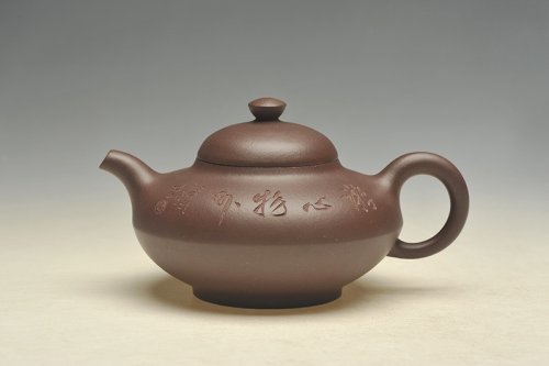 周杰紫砂壶 合欢 