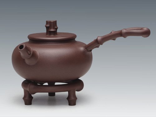 华雪琴紫砂壶 竹外风情系列二 