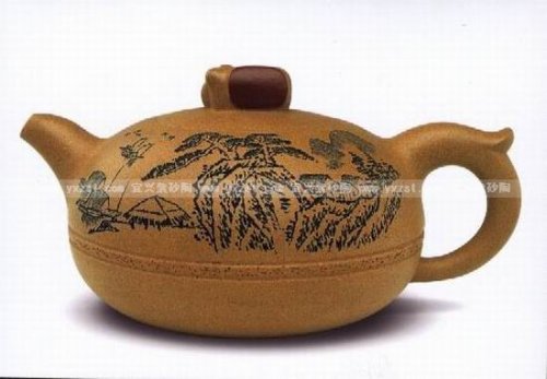 苏敏紫砂壶 富贵蝉声 