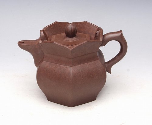 周建良紫砂壶 僧帽壶二 