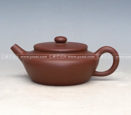 丁科紫砂壶 平盖直流 