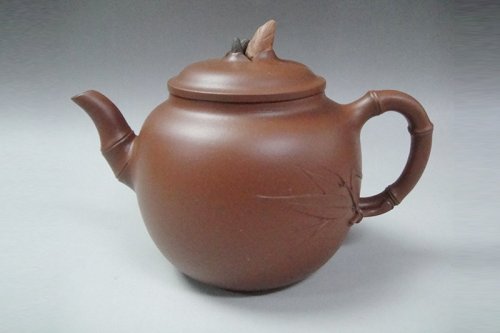 蒋志敏紫砂壶 竹趣 