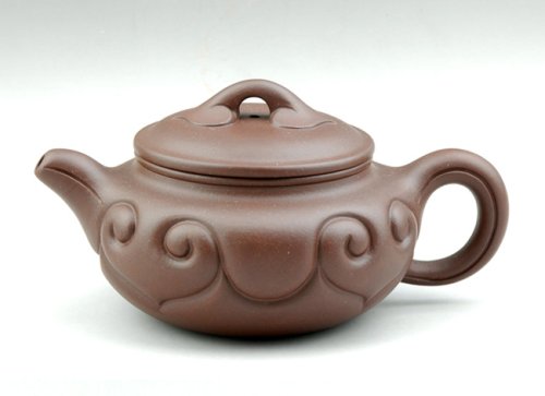 陈正初紫砂壶 仿古如意 250CC 