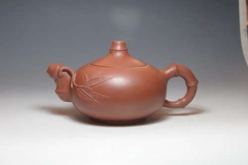 吴亚维紫砂壶 平安竹 