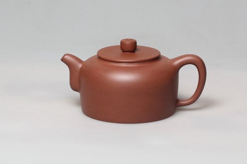 凌跃明紫砂壶 古莲子 