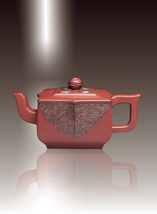 孔小明紫砂壶 含苞怒放壶 