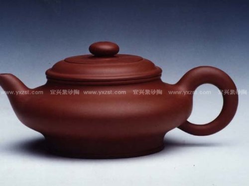 尹俊亚紫砂壶 虚扁 