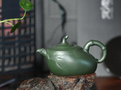 杨惠英紫砂壶 韵竹 