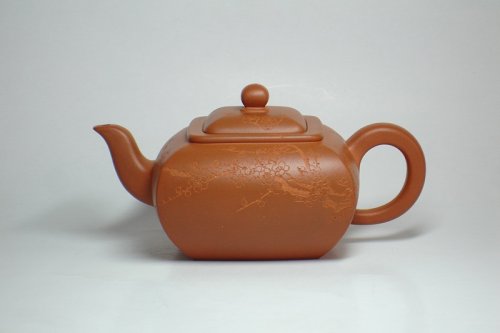 黄丽萍紫砂壶 方钵 