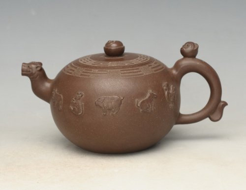 庄涵紫砂壶 生肖八卦壶（国家专利品） 