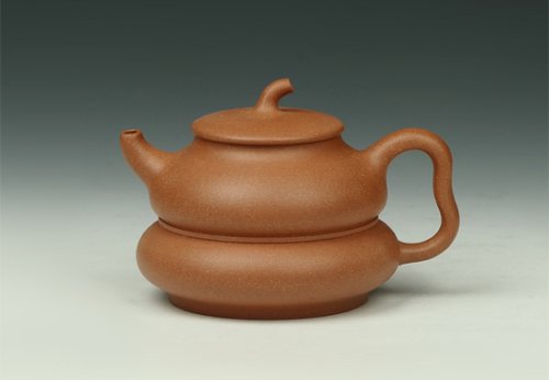 周忠兴紫砂壶 福禄 