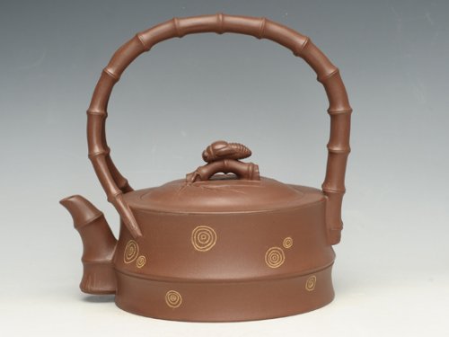 王耀华紫砂壶 知足提梁 