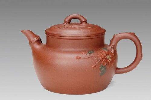 吴菊芳紫砂壶 国色君子 