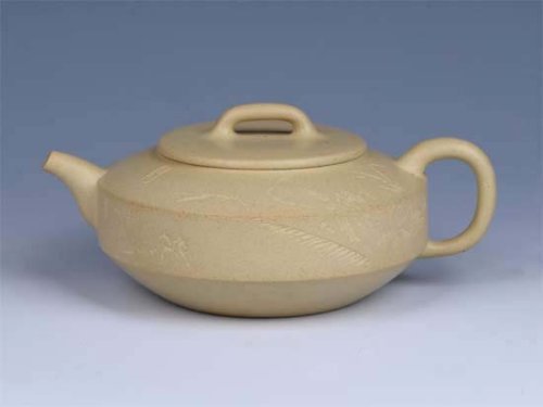 曾红清紫砂壶 - 本山绿泥汉君 - 