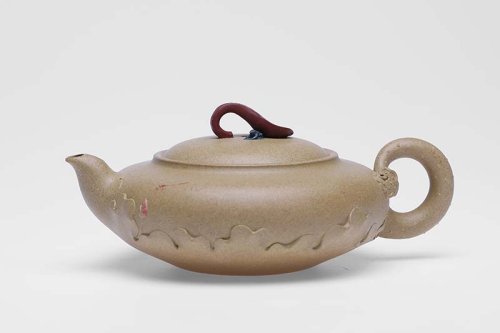 沈严峰紫砂壶 夜雨听荷 