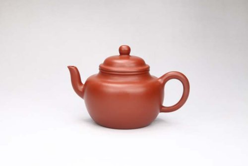 吴春华紫砂壶 古莲子 大红袍朱泥 
