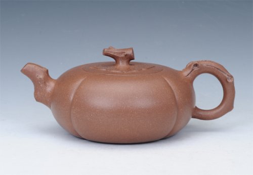 邵南平紫砂壶 柿圆 