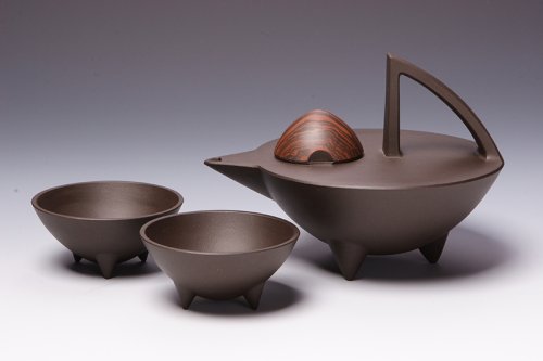 陆君紫砂壶 蜀山林语 