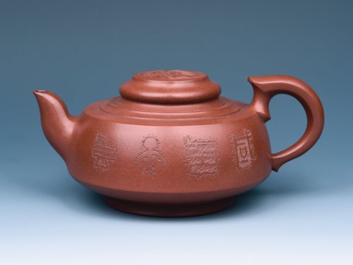 张丽妹紫砂壶 国色天香 
