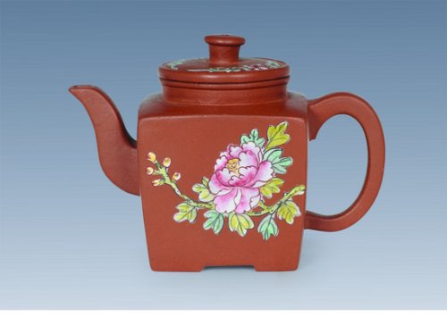 刘建强紫砂壶 四方壶 