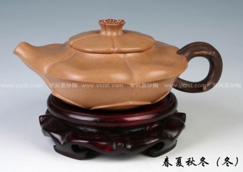 紫砂壶 春夏秋冬 