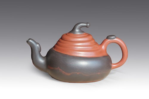 丁洪顺紫砂壶 风雨同舟 