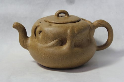 何光宏紫砂壶 石印象壶 