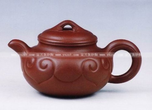 李敏华紫砂壶 仿古如意 