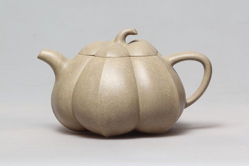 沈小平紫砂壶 和合（本山绿泥） 