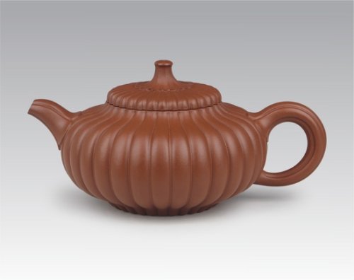 何其仙紫砂壶 扁菊壶 