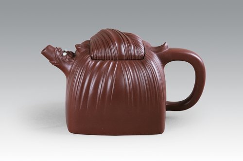 谢曼伦紫砂壶 大龙头玉玺 