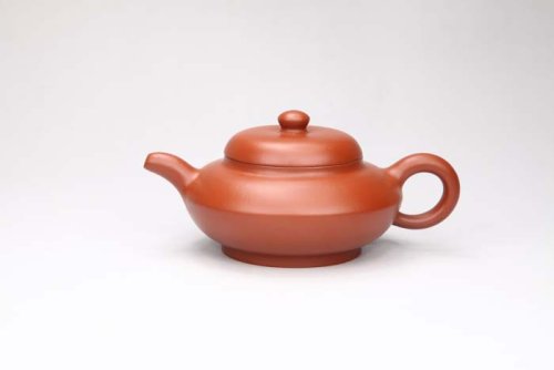 吴春华紫砂壶 合欢 朱泥 