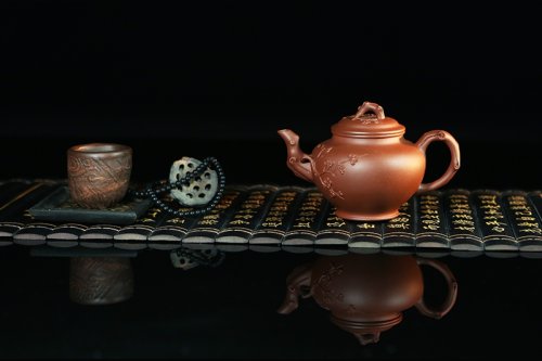 潘旭超紫砂壶 报春底槽清360cc和240cc 