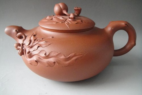 蒋志敏紫砂壶 红桃 