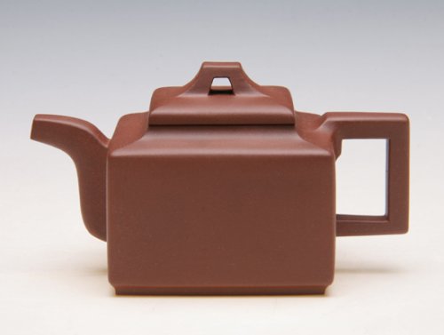 周建良紫砂壶 亚明四方 