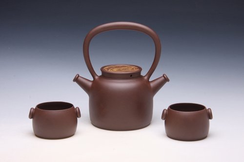 金火明紫砂壶 神州 