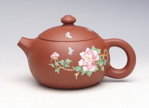 高燕紫砂壶 国色天香 